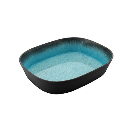 Saladeira de Melamina Mediterrâneo Azul 1/2 Efay