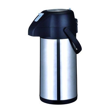 Garrafa Térmica Grande Aço Inox 2,2 Litros Zahav