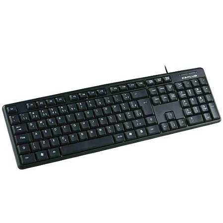TECLADO C3TECH USB PADRAO KB-15BK ABNT2 PRETO
