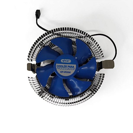 COOLER P/ PROCESSADOR KP-VR300 KNUP LGA 1200 1150 1151 1155 2100RPM