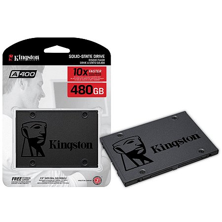 DISCO INTERNO SSD KINGSTON 480GB 2.5 SATA SA400S37/480GB 500MBPS