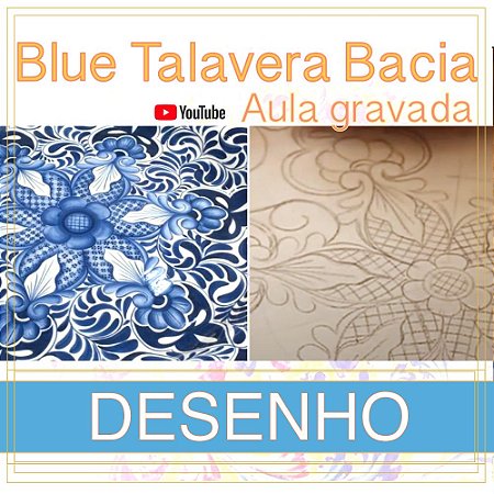 Aula gravada - Desenho - Blue Talavera #07