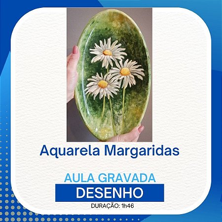 Aula gravada - Desenho - Margaridas Flores #59