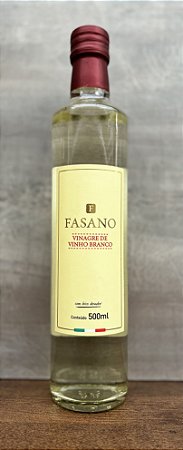 PROMOÇÃO - Vinagre De Vinho Branco - Fasano