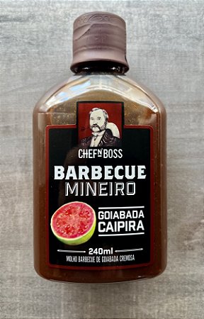 Molho Barbecue Mineiro Goiabada Caipira 240ml - Chef N' Boss