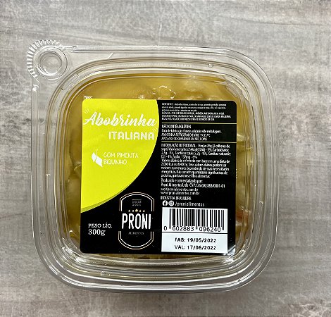Abobrinha Italiana - Proni Alimentos