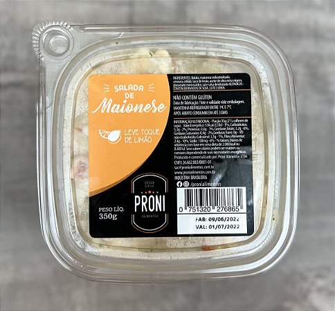 Salada de Maionese - Proni Alimentos