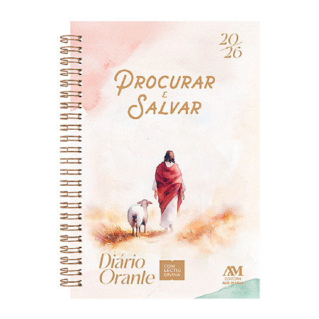 Diário Orante Com Lectio Divina 2026 - Jesus - O Bom Pastor