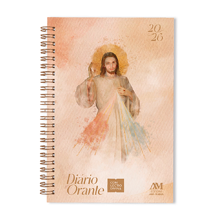 Diário Orante Com Lectio Divina 2026 - Jesus Misericordioso