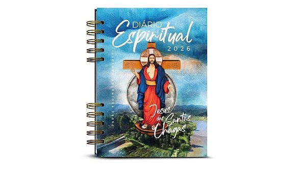 Diário Espiritual 2026 Padre Reginaldo Manzotti Capa Terra Prometida