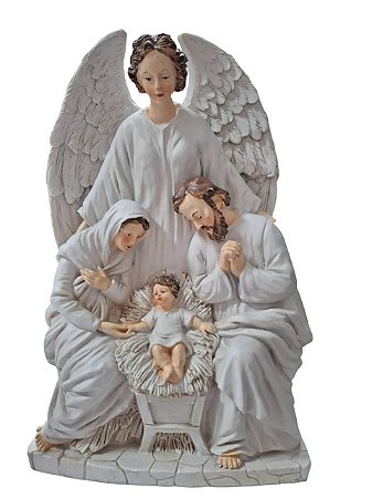 ANJO SAGRADA FAMILIA T:26X18X9CM