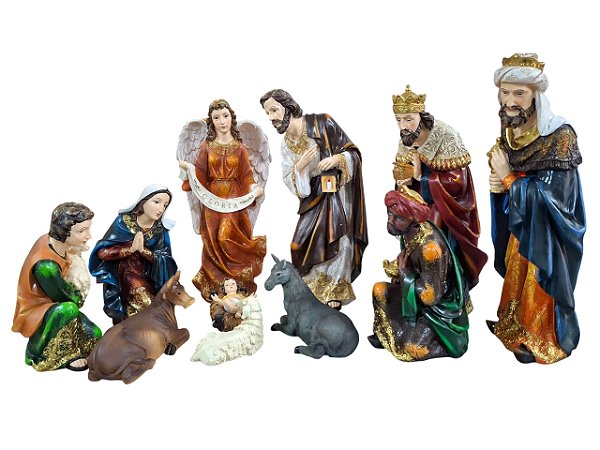 PRESEPIO 11 PECAS 40 CM