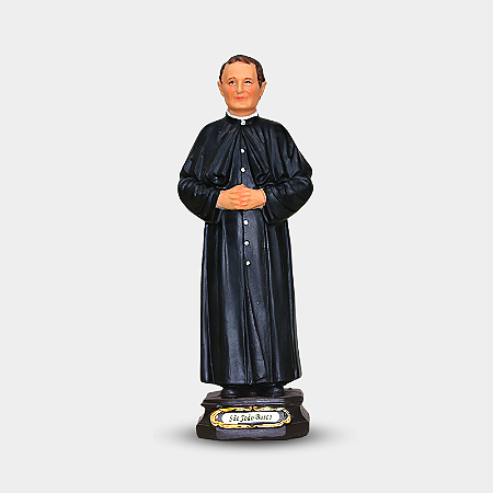 Imagem São João Bosco 20cm Resina Decorativa