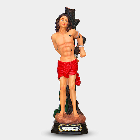 Imagem São Sebastião 30 cm Resina