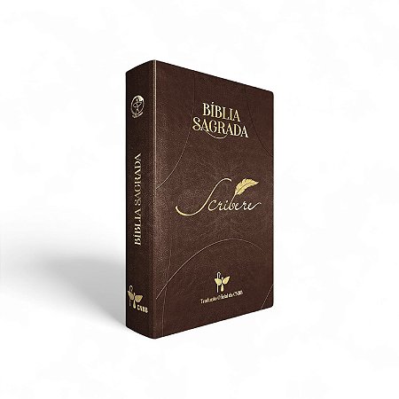 Bíblia Scribere Capa Marrom