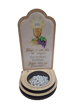 Lembrança da Primeira Eucaristia com Terço