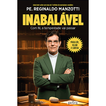Livro Inabalável - Com fé a tempestade vai passar