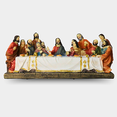 Imagem Santa Ceia 30 cm em Resina