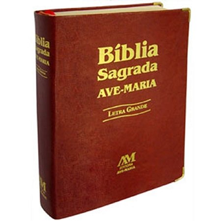Bíblia Letra Grande Marrom