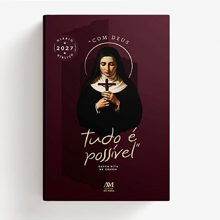 Diário Bíblico 2027 - Brochura - Santa Rita de Cássia