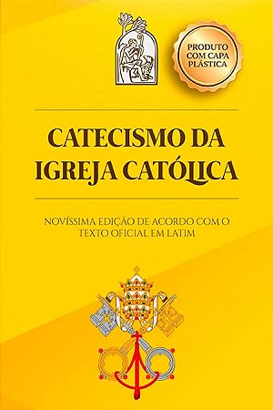 Catecismo da Igreja Católica - Grande - 5ª Edição - Capa Cristal