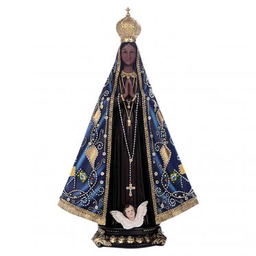 Imagem Nossa Senhora Aparecida em Resina 40 cm