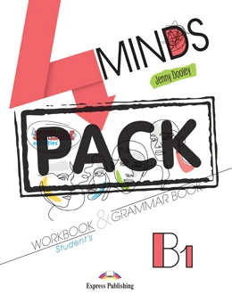 4 MINDS B1 WORKBOOK & GRAMMAR BOOK STUDENT'S (WITH DIGIBOOK APP) INTERNATIONAL