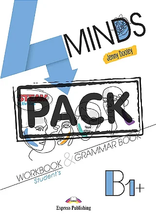 4 MINDS B1+ WORKBOOK & GRAMMAR BOOK STUDENT'S (WITH DIGIBOOK APP) INTERNATIONAL