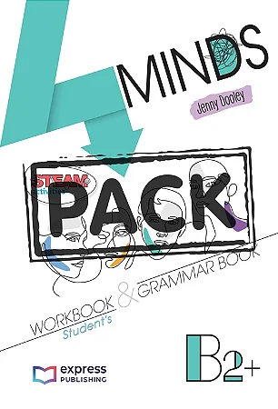 4 MINDS B2+ WORKBOOK & GRAMMAR BOOK STUDENT'S (WITH DIGIBOOK APP) INTERNATIONAL