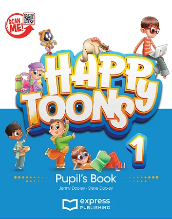 HAPPY TOONS 1 PUPIL'S BOOK (WITH DIGIBOOK APP)