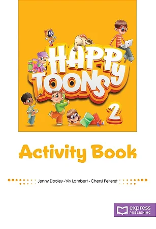 HAPPY TOONS 2 ACTIVITY BOOK (WITH DIGIBOOK APP)