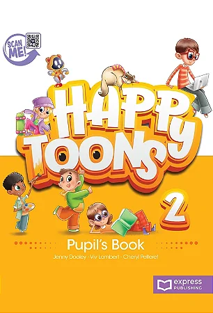 HAPPY TOONS 2 PUPIL'S BOOK (WITH DIGIBOOK APP)