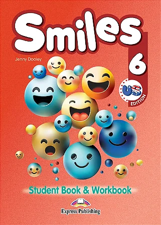 SMILES 6 US EDITION STUDENT BOOK & WORKBOOK (WITH DIGI EBOOK)