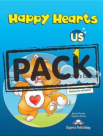 HAPPY HEARTS US 1 TEACHER'S BOOK (WITH POSTERS)