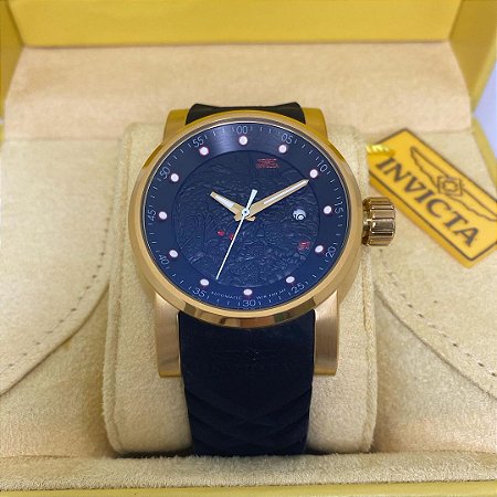 relogio masculino invicta yakuza