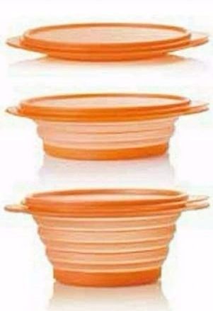 Mini Max Redondo 1,5 Litro Laranja Tupperware