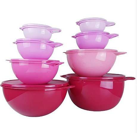 Tupperware  Kit Tigelas Criativas 8 Peças