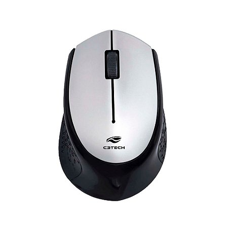 Mouse Sem Fio C3Tech M-W50SI RC Nano 1600DPI Prata