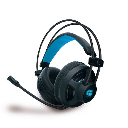 Headset Gamer Fortrek PRO H2 com LED Azul, P2, Preto - H2