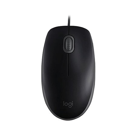 Mouse Logitech M110 com Clique Silencioso Preto