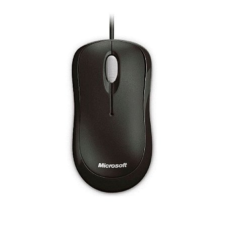 Mouse Microsoft com 3 Botões Scroll