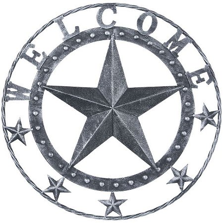 ESTRELA DECORATIVA WELCOME