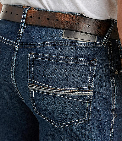 Calça Ariat M4 Bragg Relaxed Fit Stackable Bootcut Jeans
