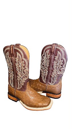 Bota Masculina Goyazes Avestruz Goyazes