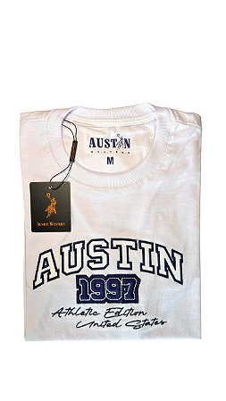 Camiseta Masculina Bordada Austin Western