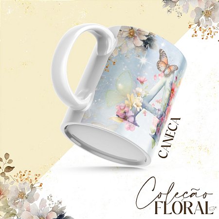 Caneca Coleção Floral