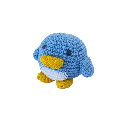 Pinguim Amigurumi com Catnip