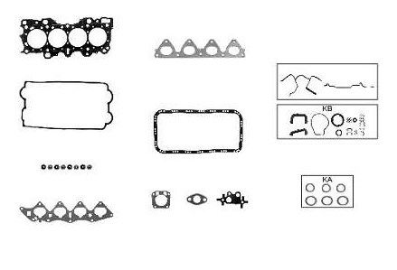 Jogo de Juntas Honda Civic CRX 1.6 16v VTEC B16A/A1/A2/A3 Fibra