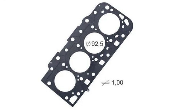 JUNTA DE CABEÇOTE SORENTO 02/... BONGO 13/... HR13/  MTR D4CB 1,0MM