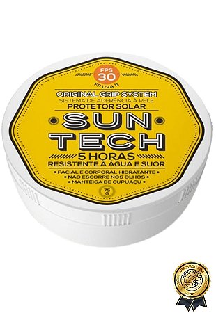 Protetor Solar Suntech Fps 30 Facial Esportivo 75 Gr Vegano